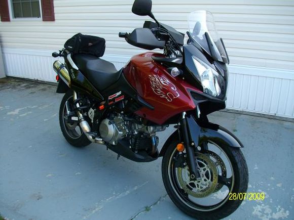 had a friend put the wolf on the bike ,this was after the wreck it was better then when i bought it new ,sold for $6500.00  with 1000 miles on it ,had 12k in her ouch ,i guess why now buying china products wont hurt as much on the pocket
